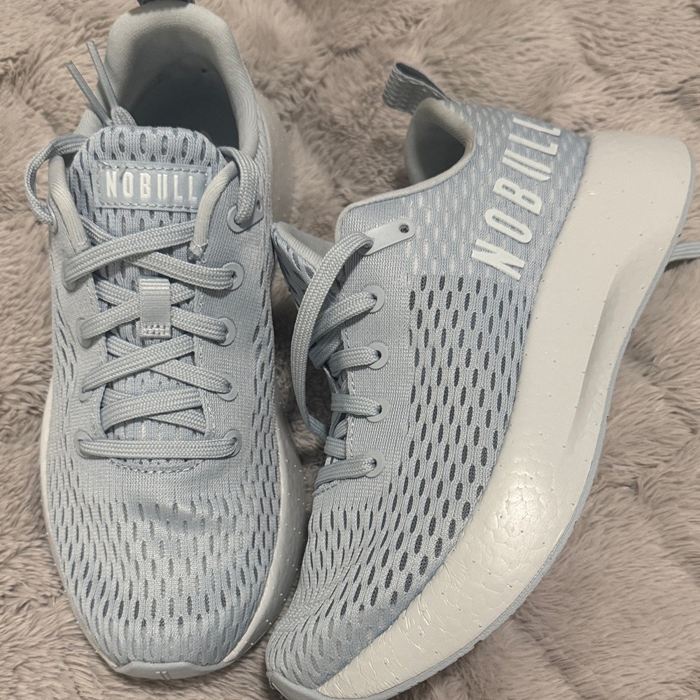 NOBULL Women's Sky Blue Mesh Sneakers